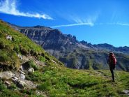 Verso il Baraccon de Chamois