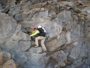 discesa al colle di chamois