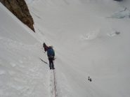 Discesa dal colle
