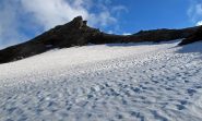 Cima della Vacca e il colle tra le due punte