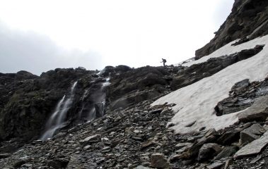 Discesa dal passo della Losa