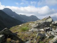 Vetta di Punta Plaida con sfondo Punta Carestia