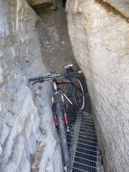 12 - l'uscita dopo ardui tentativi per superare la galleria...