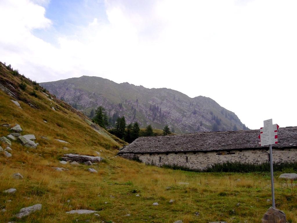 Pizzo di Fontanalba visto da Alpe I Motti