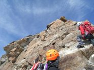 un tratto di roccia...