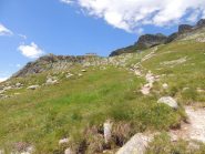 il rifugio in lontananza