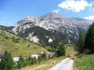 panorama sul furgon scendendo