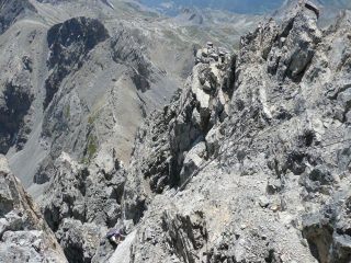 Andrea inizia la scala