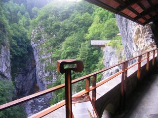 La vecchia Via Mala e il balcone panoramico