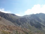 Colle Robinet e a dx l'omonimo monte