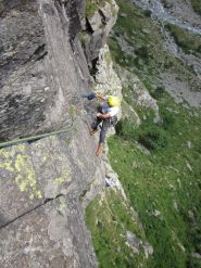 fase di riattrezzamento della via