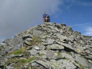 Franco in vetta della cima 2993
