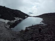 Laghetto, con Luca e monte Palon sullo sfondo