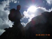 Discesa in doppia.... un po' di adrenalina!