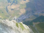 Chianale visto dalla punta della Tour Real.