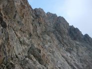 Sul tratto mediano della cengia