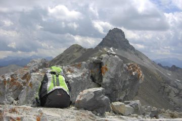 Bella prospettiva sul Pic de rocherbrune dalla cima !  