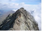 La P.Gastaldi dalla cima sud detta anche Punta Due Dita.