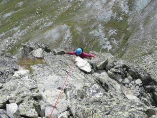 Arrivo in vetta