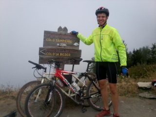 In cima al colle di sampeyre