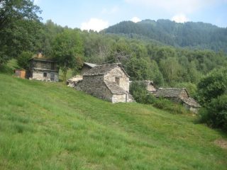 Alpe Aurelio con dietro la cima.