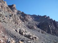 il versante di salita