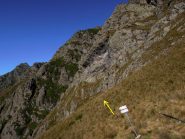 Direzione dopo il Passo dei Crosit