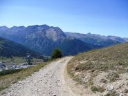 in salita cima del bosco e valle argentera 