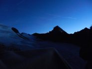 La Grivola in Notturna dal bivacco