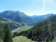 In salita appena sopra Cogne