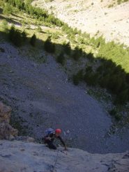 Sulla placca di L2 dopo lo strapiombo