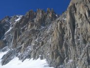le Aiguilles dalla Combe Maudit