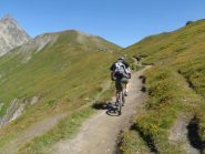 a poche pedalate dal colle Ferret