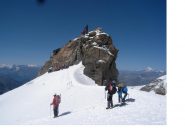 L'approdo al Balmenhorn...