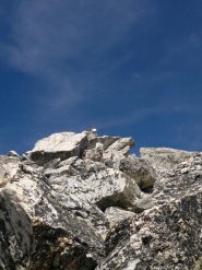 la croce sulla cima sud