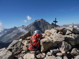 La vetta e il massiccio dell'Argentera