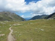 Dal passo verso la val d'Ultimo