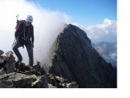 La Nord dell'Argentera dalla Cima del Gelas di Lourousa