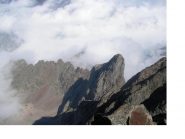 Il Corno Stella dalla Serra dell'Argentera..