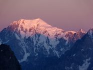 arriva il sole sul Bianco