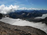 ghiacciaio del Blinnenhorn e lago del Sabbione