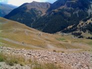 Versante di salita da Saint Etienne