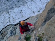 Luca in uscita dal primo tiro