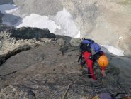 parte alta della via