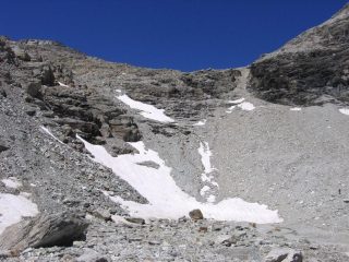 Rientro sotto ex ghiacciaio