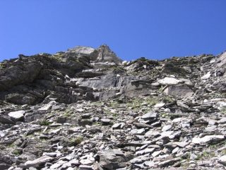 Prima dell'ex ghiacciaio Muttet
