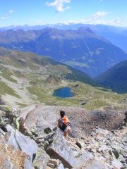 In prossimità della cima del Combolo