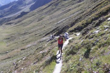 3° portage verso col de Mille