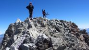 arrivati in cima alla Barre des Ecrins ! (11-8-2012)