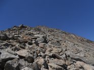 04 - pendio finale di sfasciumi o roccette in cresta